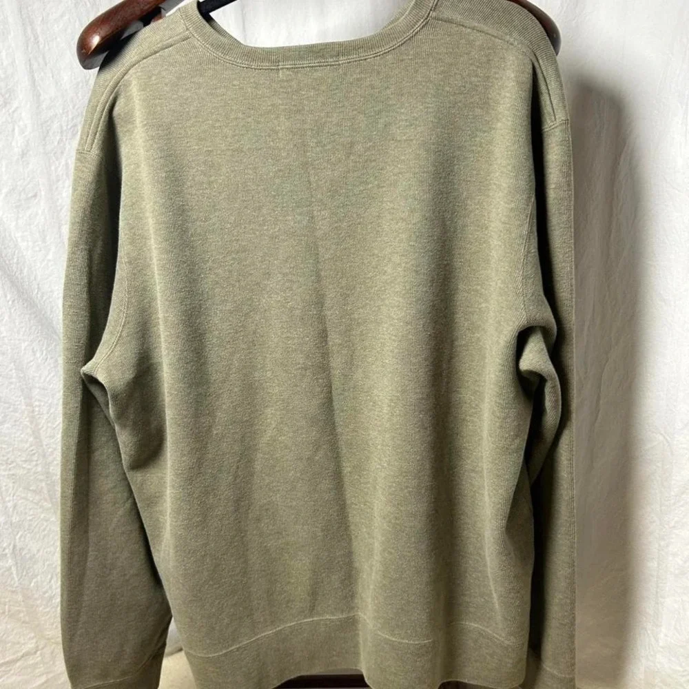 Khaki green Polo Ralph Lauren V-neck sweater‎ #preppy